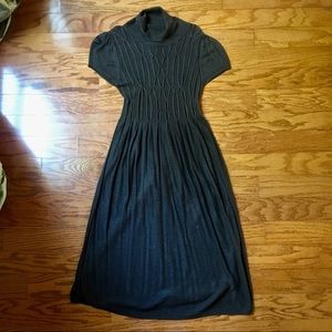 Womans MSSP size S brown sweater dress